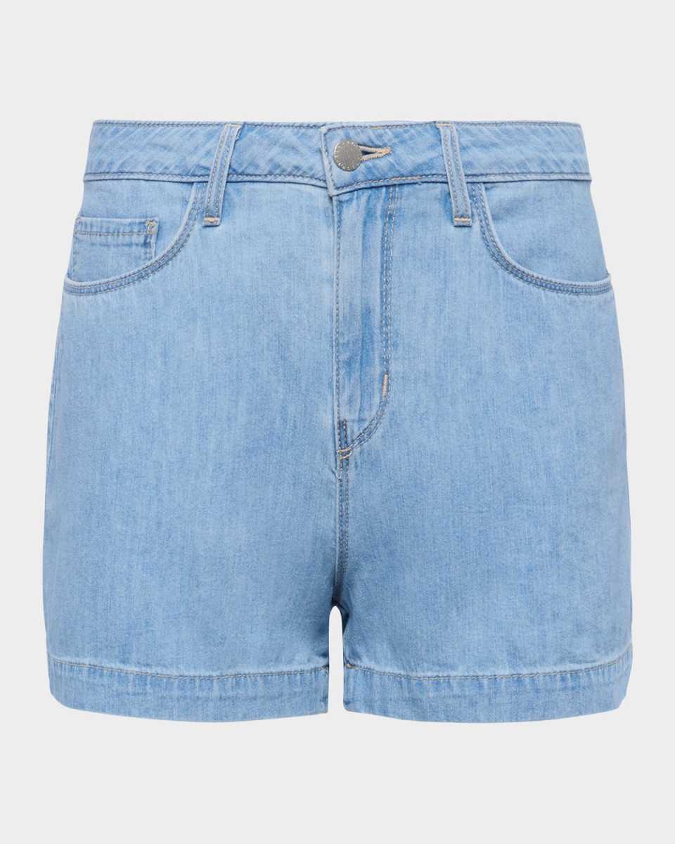 Gina High-Rise Denim Shorts